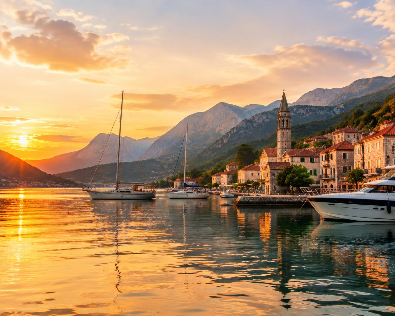Boka Bay, Montenegro